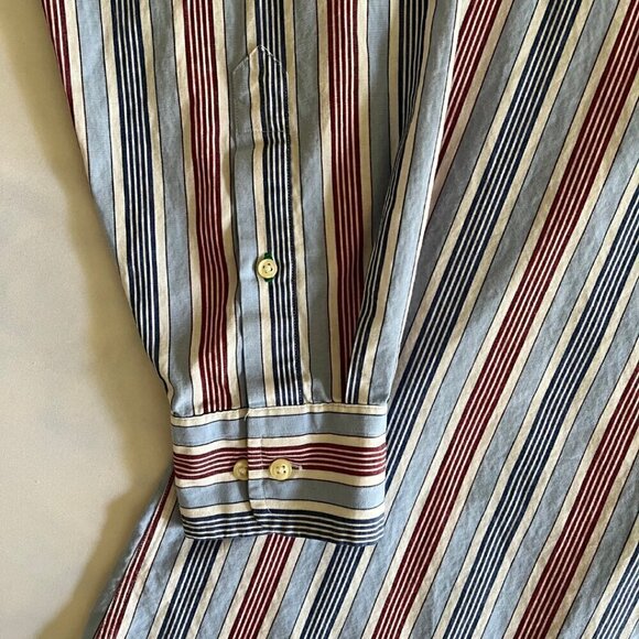 Tommy Hilfiger Men's Striped Button Up Shirt - Picture 2 of 8